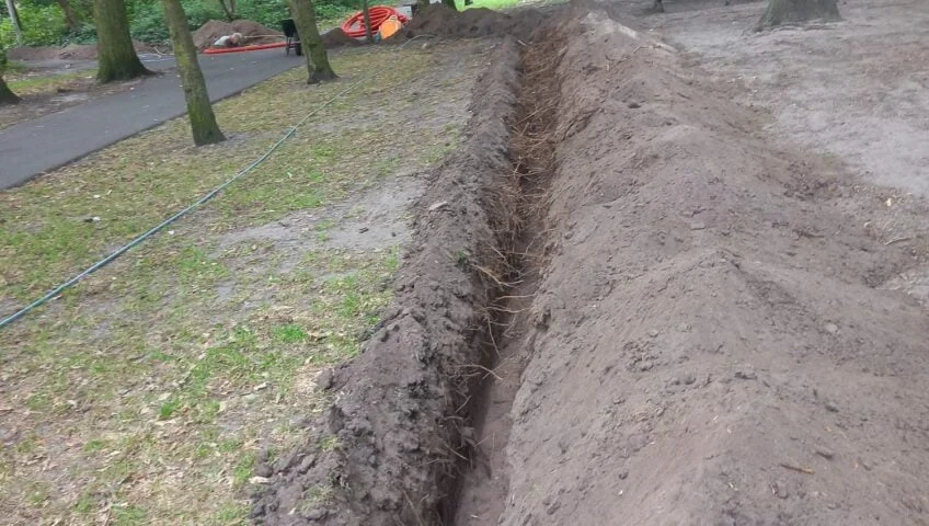 Gegraven groeve
